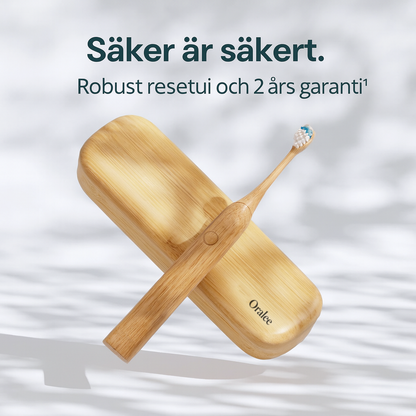 Hållbar eltandborste med ljudteknik